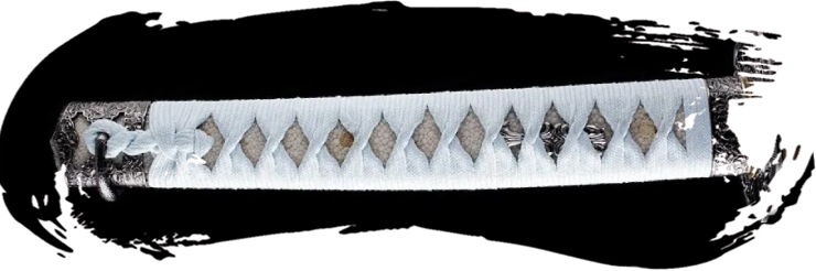 Tsuka con tsukaito color hielo